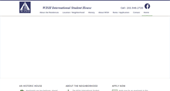Desktop Screenshot of internationalstudenthousingdc.com